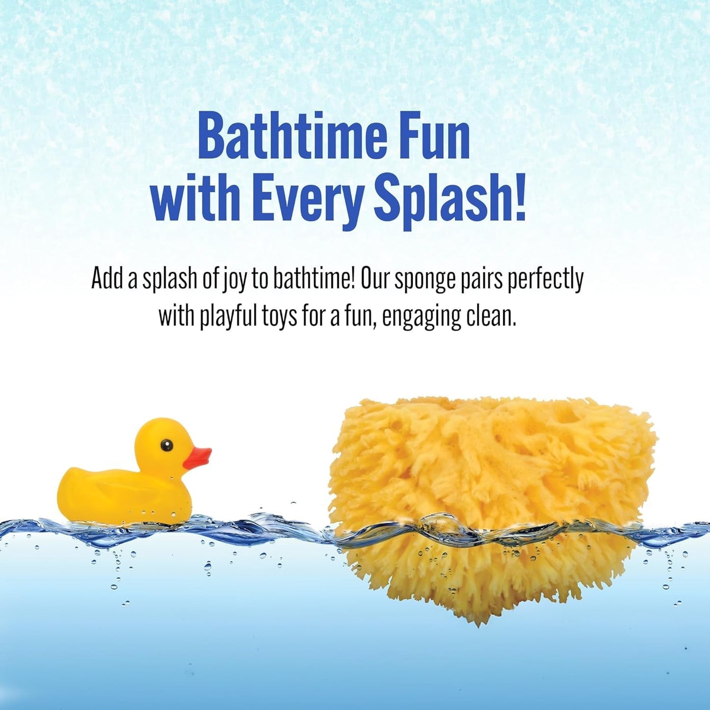 Baby Buddy Natural Bath Sponge, Ultra-Soft Sea Wool, Gentle on Baby's Skin, Hypoallergenic, Biodegradable, 3-Pack, 4in for Baby & Infant Bath Time Beauty and Personal Care Baby Buddy
