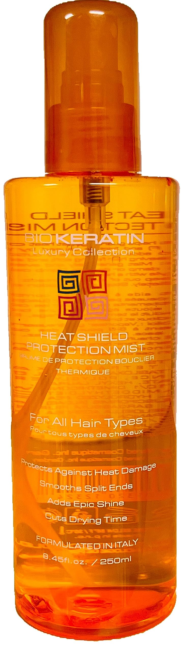 Bio Keratin Luxury Collection Heat Shield Protection Mist, 8.45 fl.oz. (250 ml) Beauty & Personal Care BabyFaceDiary