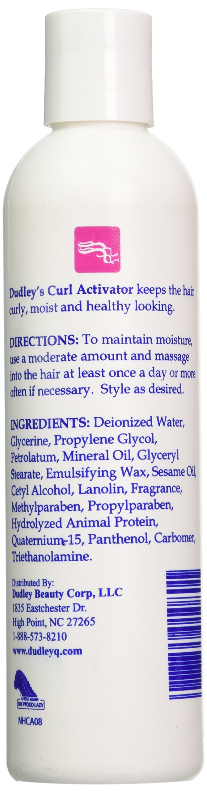 Dudley's Curl Activator Moisturizer for Unisex, 8 Ounce Beauty & Personal Care Dudley's