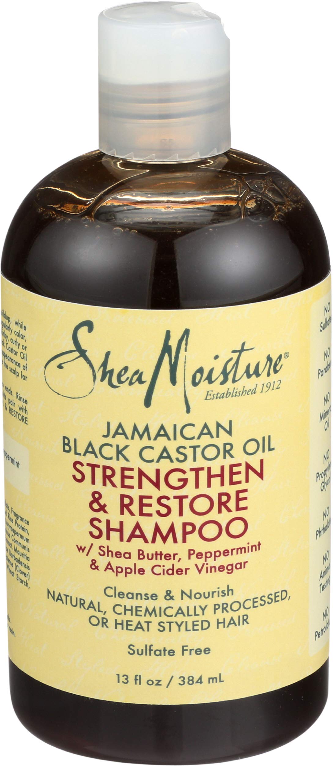 SheaMoisture Strengthen and Restore Shampoo, 13 FZ Beauty & Personal Care Shea Moisture