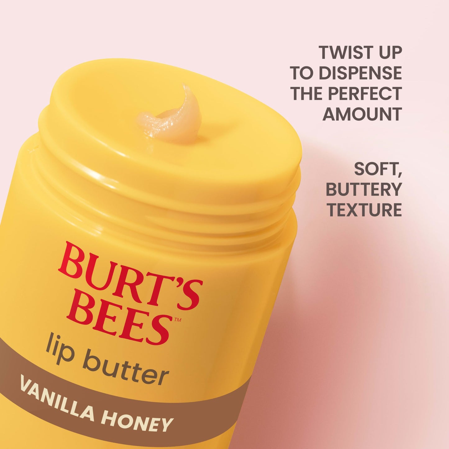 Burt's Bees Vanilla Honey Lip Butter, Repairs Dry Lips, 24 Hour Hydration, Locks in Moisture, Includes Shea and Mango Butters, Antioxidant Rich Beauty and Personal Care Burt's Bees