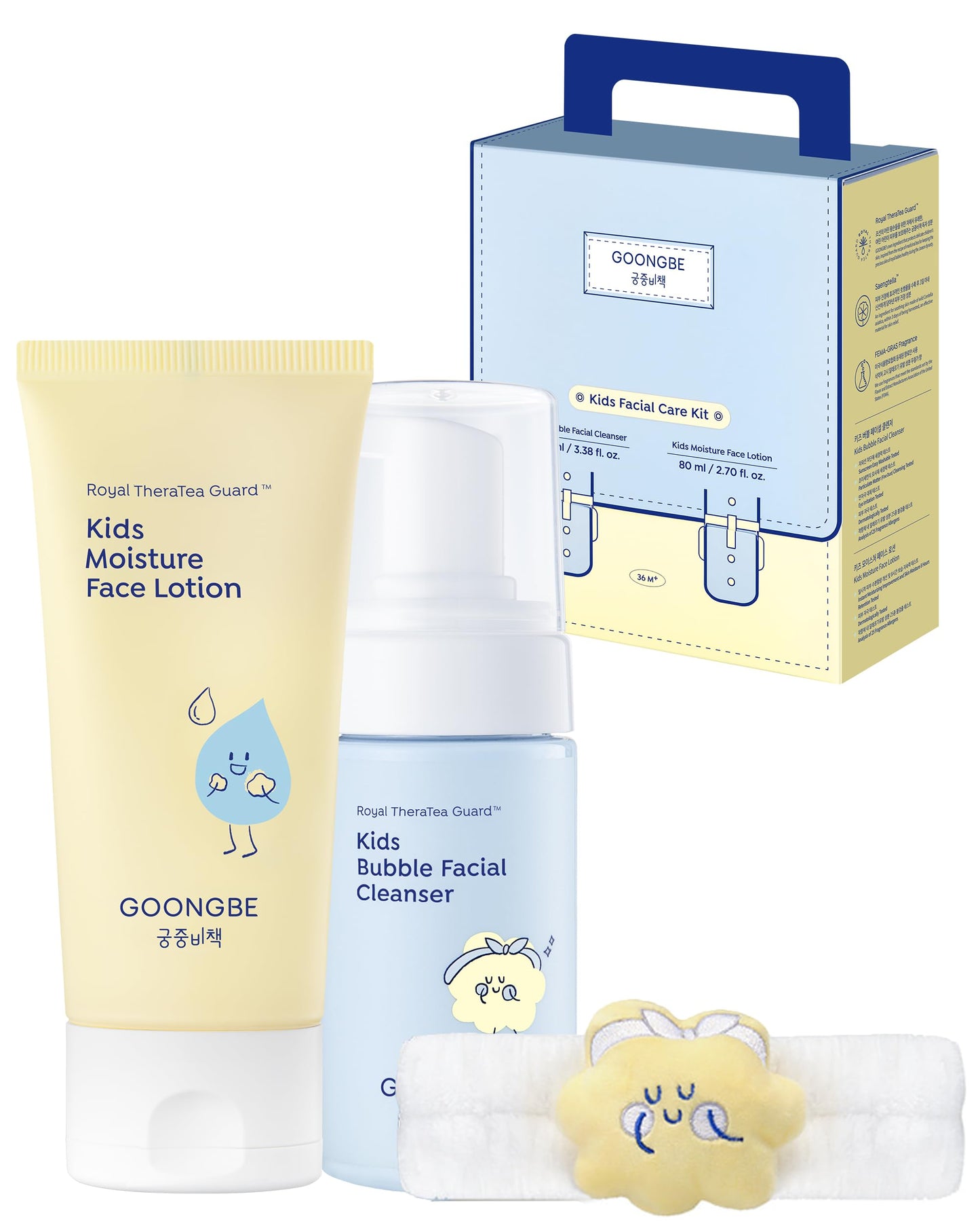 GOONGBE Kids' Bubble Facial Cleanser x Maltese - Korean Kids Low pH Bubble Foam Face Wash - Gentle Cleansing & Hydrating with Panthenol and Amino Beauty and Personal Care GOONGBE Default Title