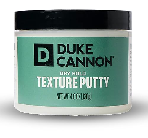 Duke Cannon Supply Co. Supply Co. Dry Hold Texture Putty - Medium Hold Hair Putty - Ideal for short to medium styles and all textures - No Shine Beauty & Personal Care Duke Cannon Supply Co.