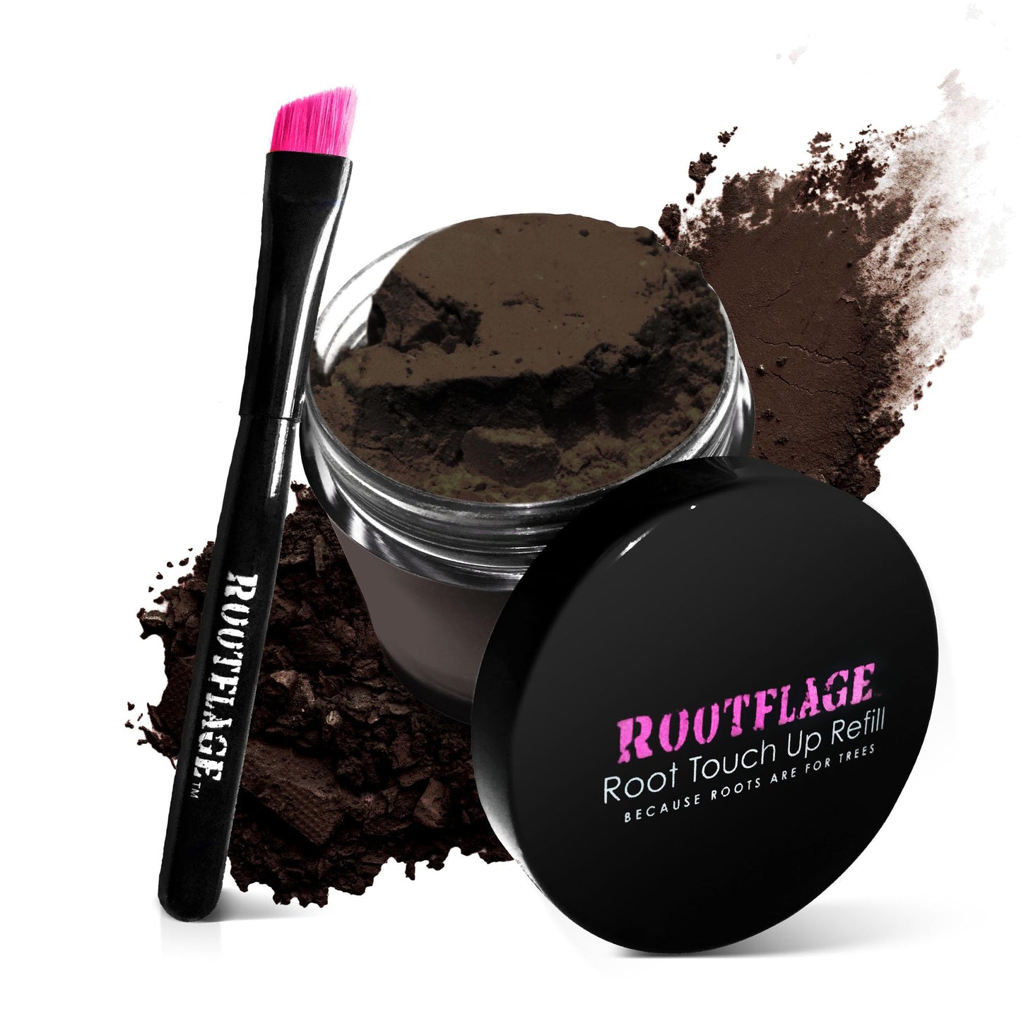 Rootflage Temporary Root Touch Up Refill (08 Brown/Black) Beauty & Personal Care Rootflage