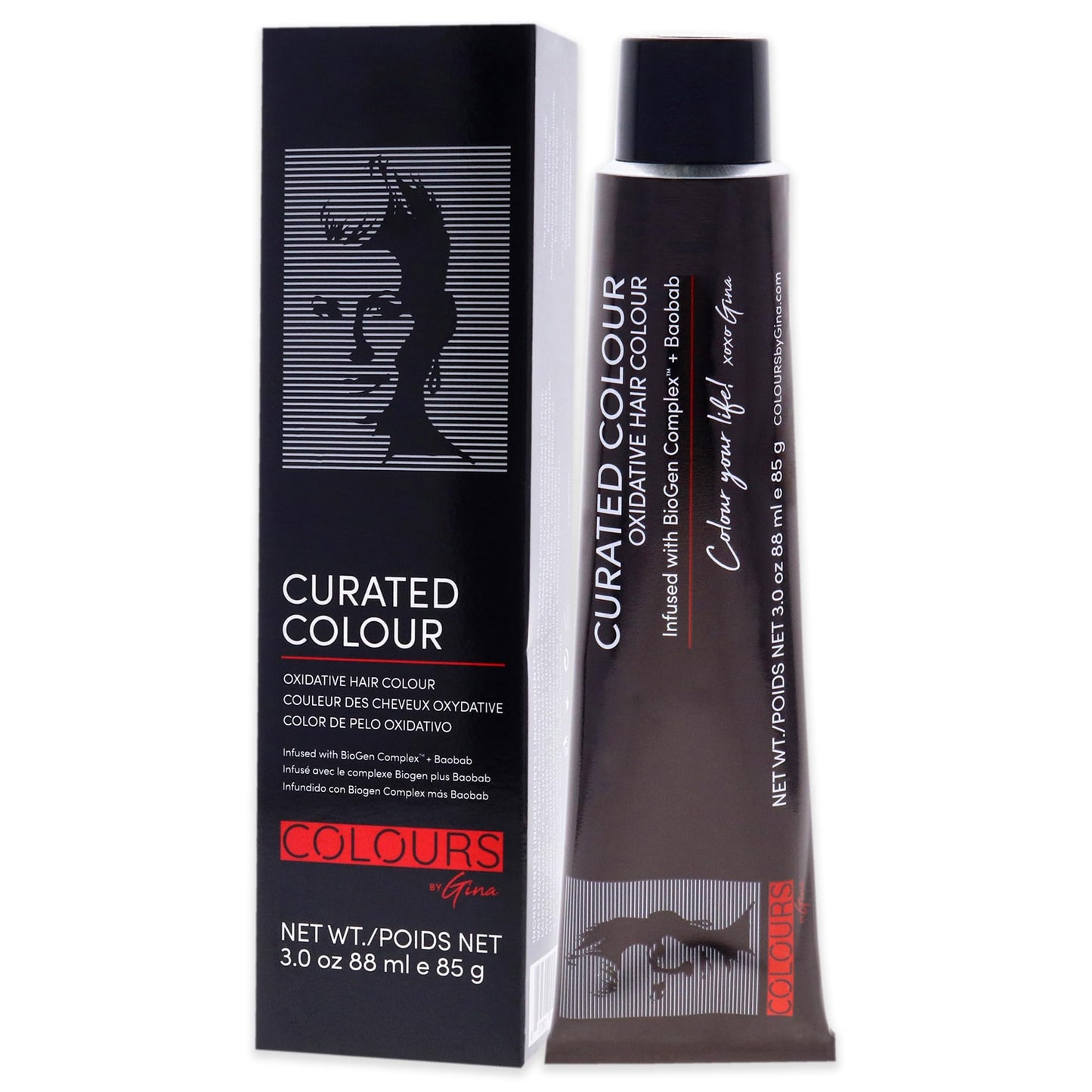 Colours By Gina Curated Colour - 7.35-7GM Golden Mahogany Blonde by Colours By Gina for Unisex - 3 oz Hair Color Beauty & Personal Care Colours By Gina
