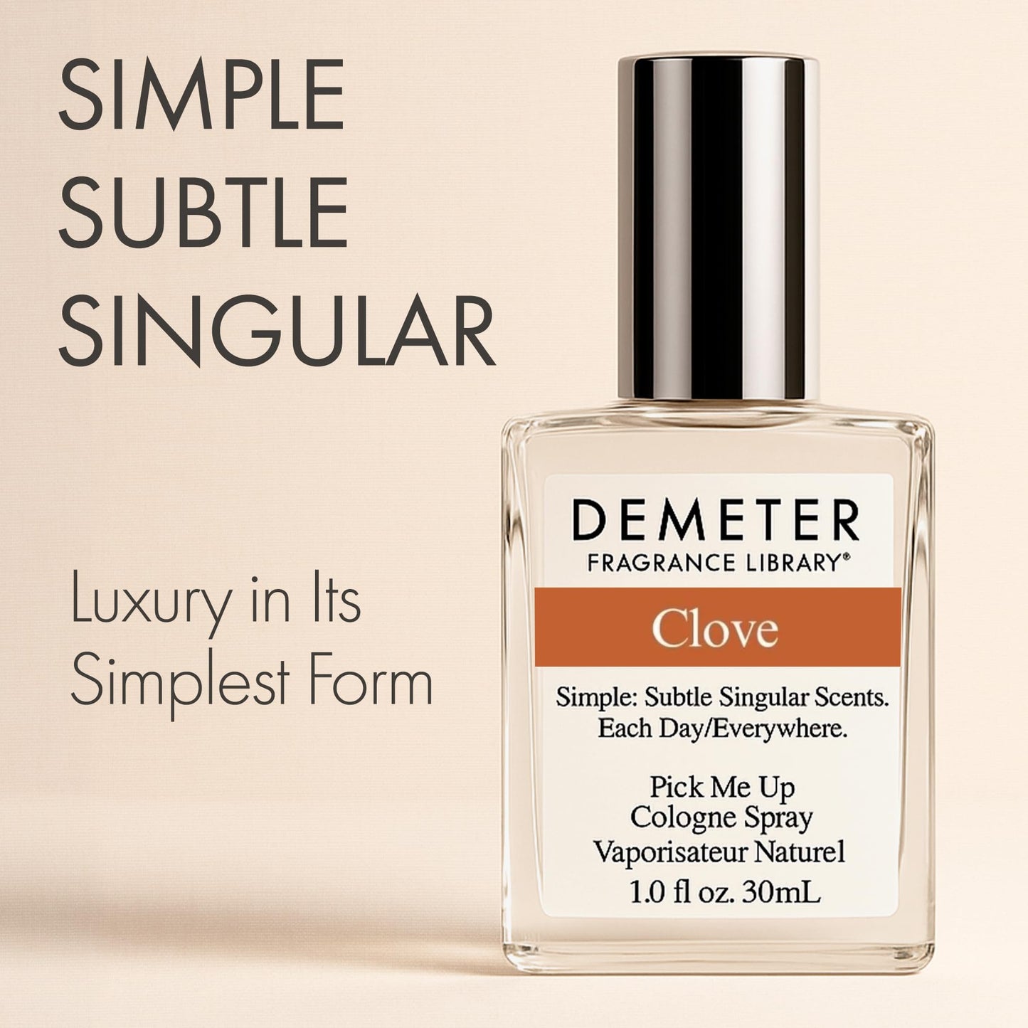 DEMETER Natural Perfume Spray Cologne for Women and Men, Clove, 1 oz Beauty & Personal Care DEMETER