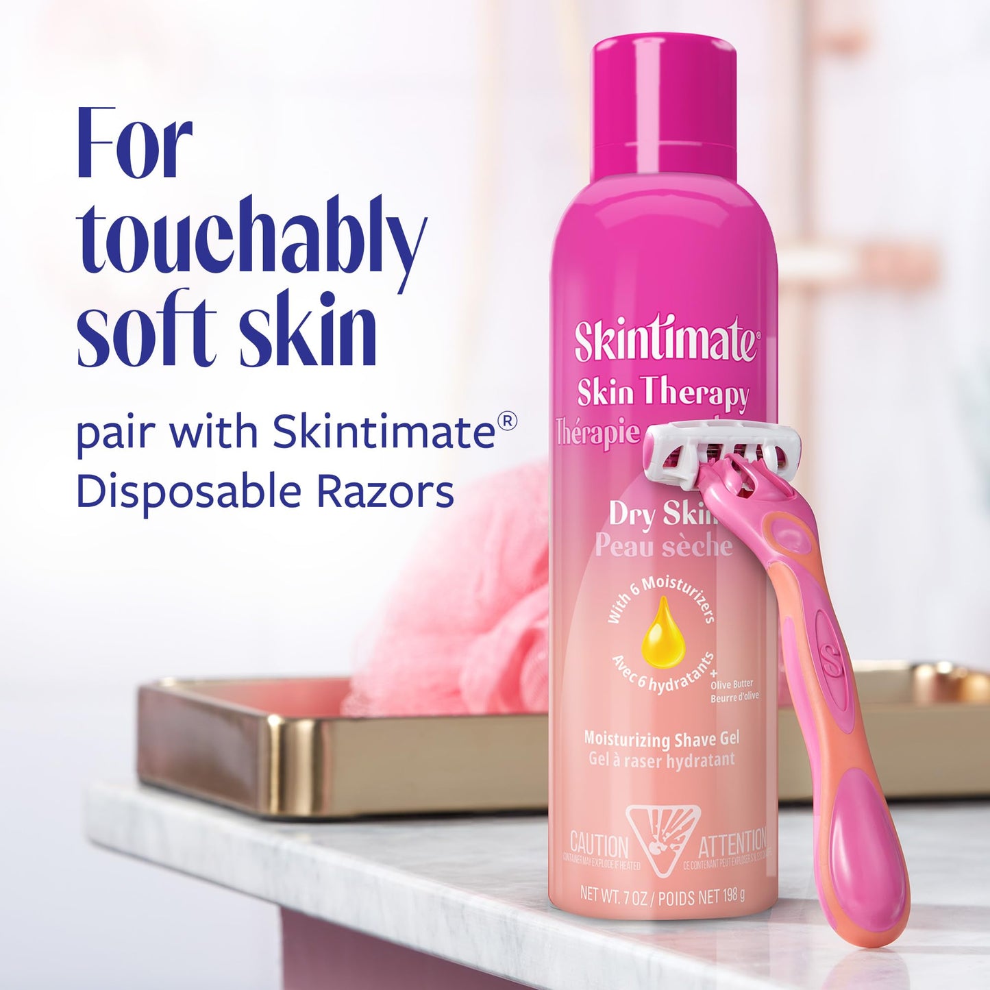 Skintimate Shaving Cream for Women, Womens Shaving Cream, Shaving Foam, Womens Shave Gel, Pack of 3, 7oz each Beauty and Personal Care Skintimate