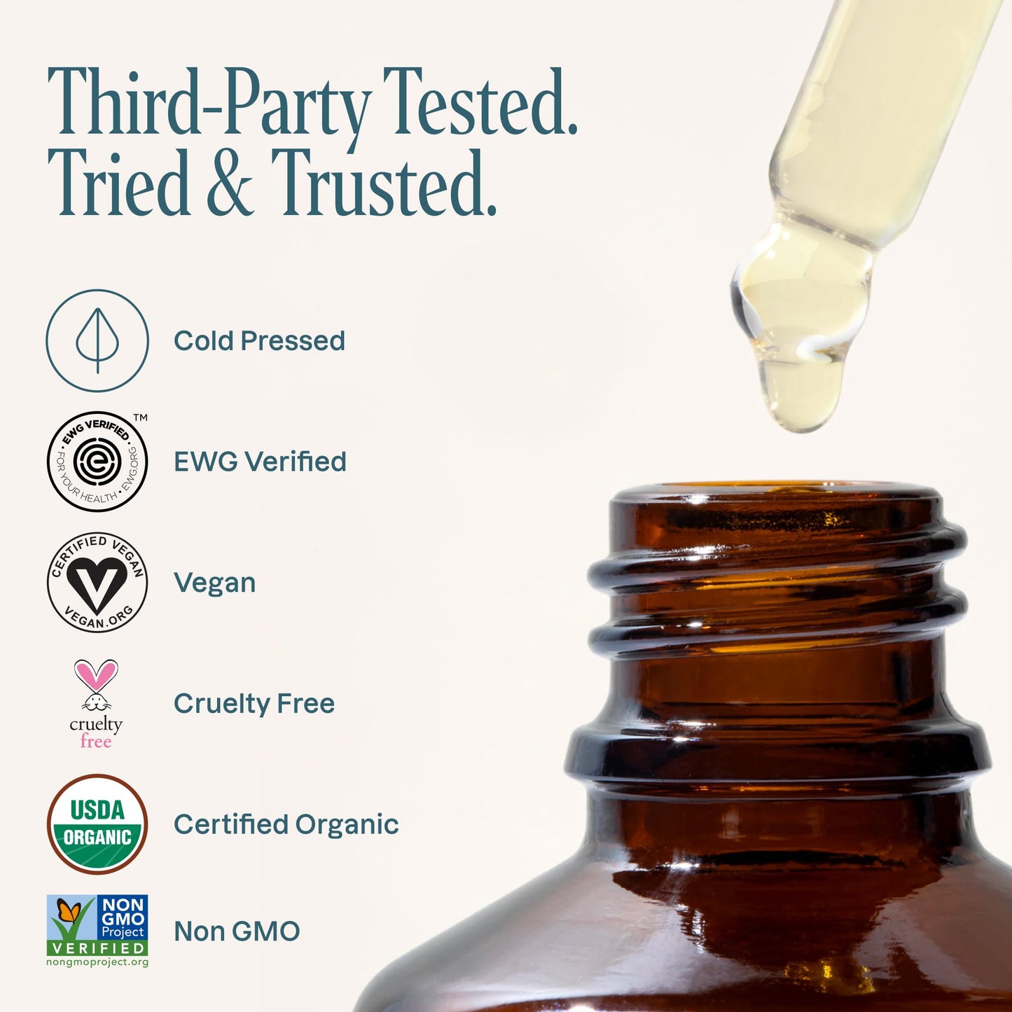 Cliganic Organic Argan Oil 16oz with Pump, 100% Pure | Bulk for Hair, Face & Skin (Packaging May Vary) Beauty & Personal Care Cliganic