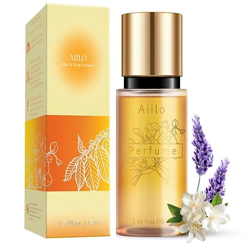 Aiilo Hair Perfume for Women, Long Lasting Hair Fragrance Mist, Hair Perfume Spray for Hair, Body & Clothes, Lightweight Non-Greasy Formula, Up to 8 Beauty & Personal Care Aiilo