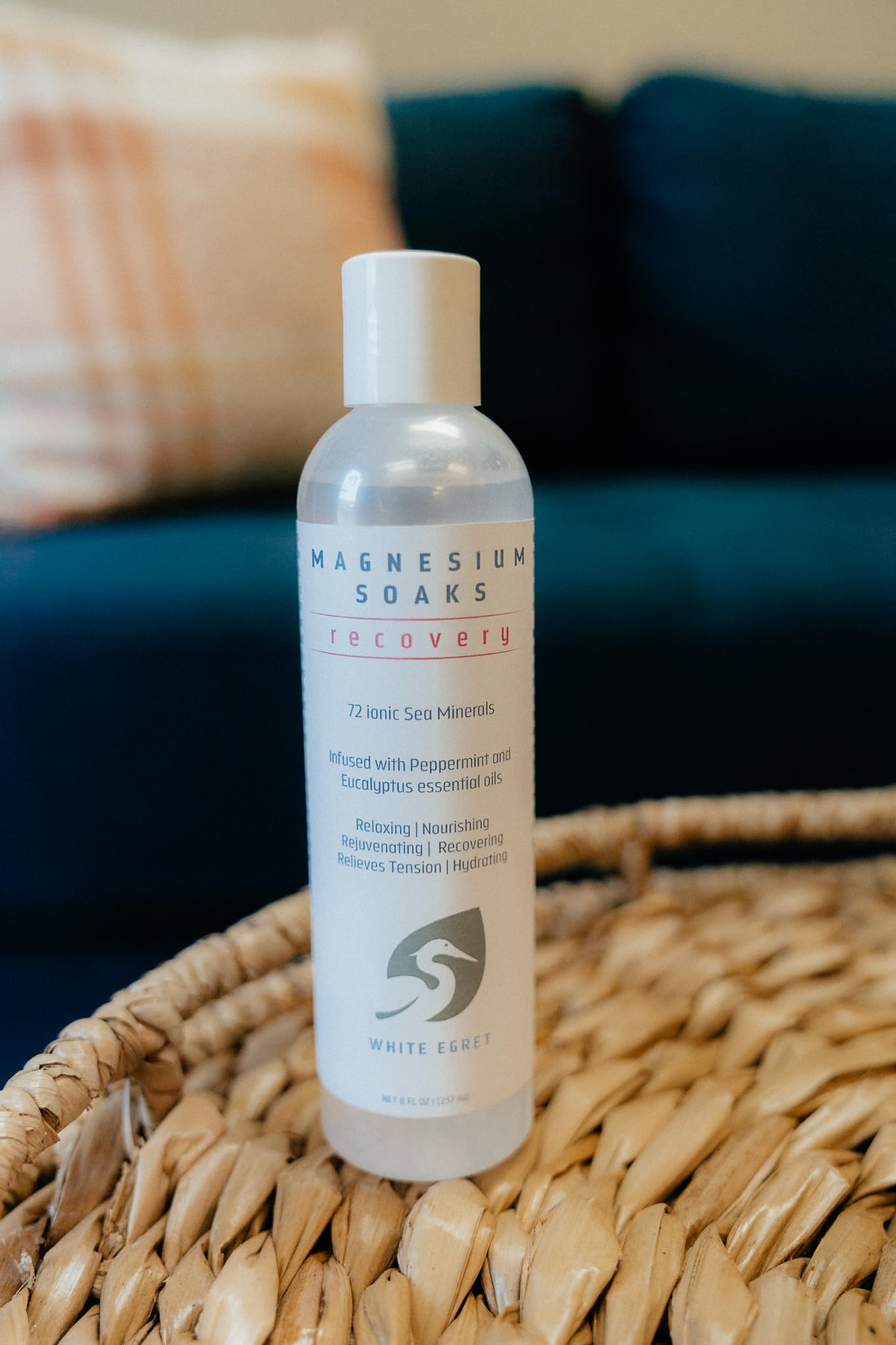 Magnesium Soak Boost Beauty and Personal Care White Egret