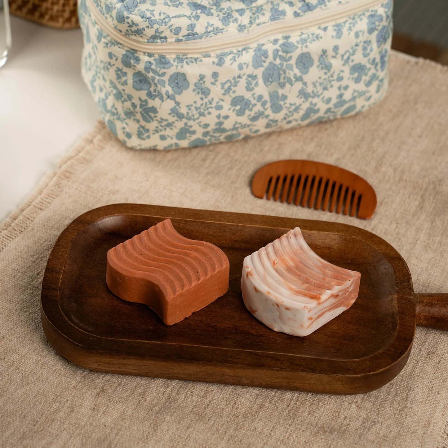 Bar and Bar Shampoo and Conditioner Bar Set - Curl Define + Moisture - Curl-Enhancing Solid Hair Care Duo - Curly Hair - Hydration - Santal & Amber Beauty & Personal Care Bar and Bar