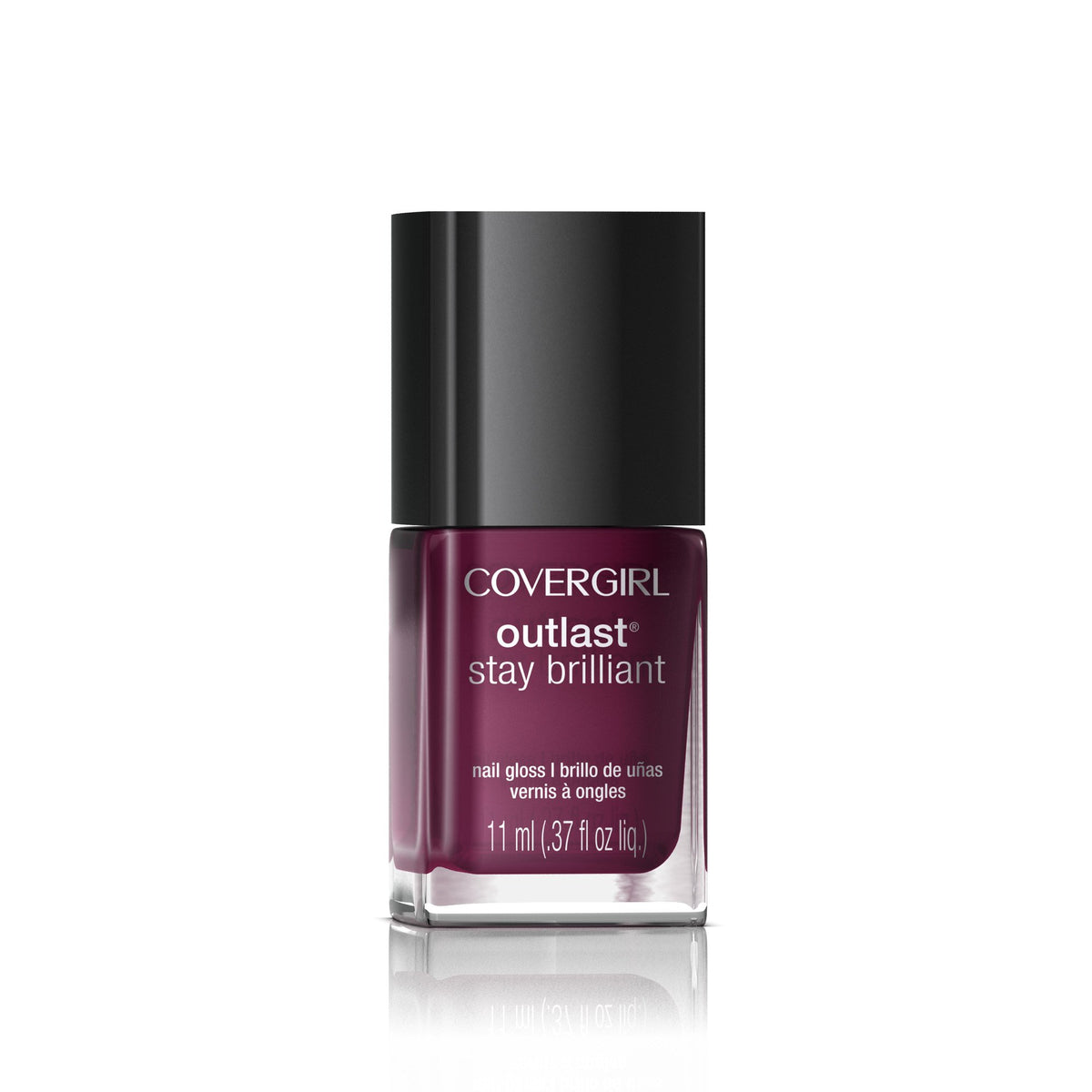 COVERGIRL Outlast Stay Brilliant Nail Gloss Leading Lady 90, 0.37 Fluid Ounce