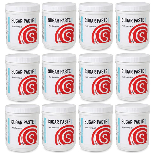 [MEDIUM] Sugaring NYC Wholesale Sugaring Paste Package of 12 Medium, 45oz Jars Beauty and Personal Care Sugaring NYC