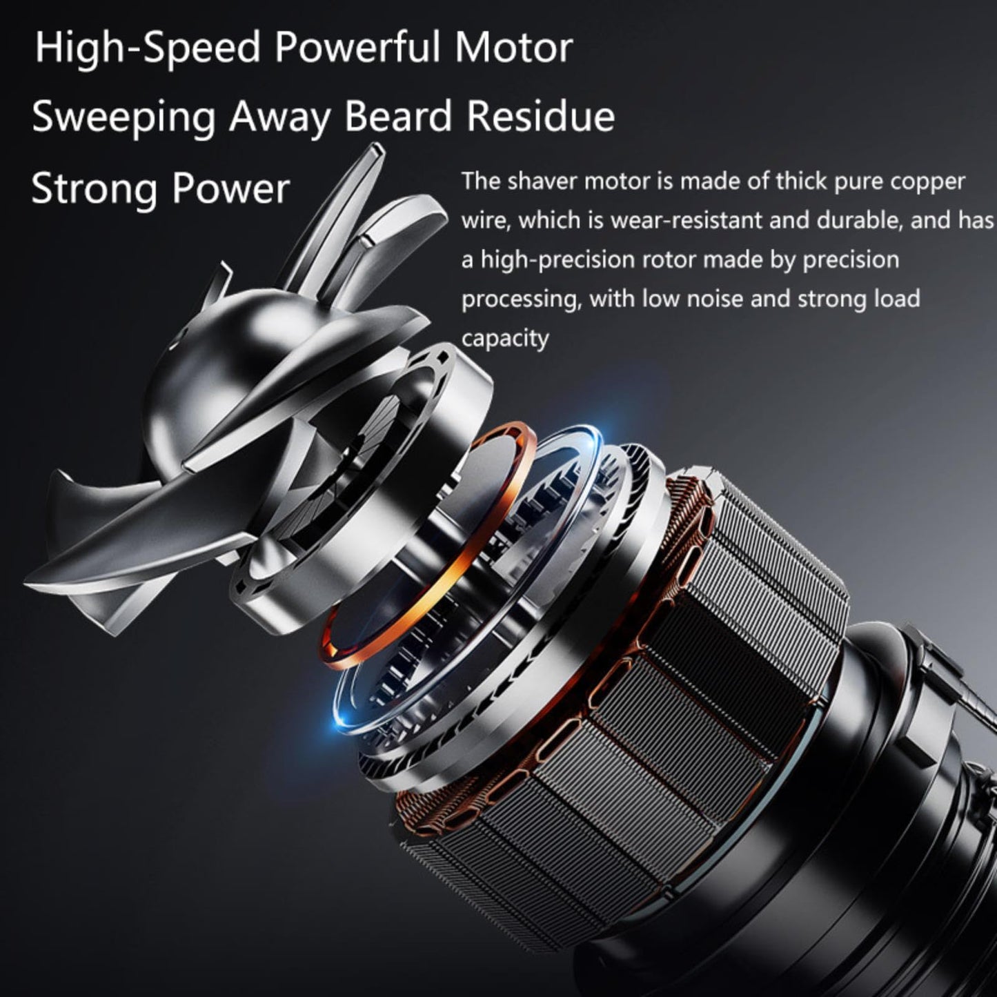 Electric Mini Shaver Pockets Razor Trimmer for Men, Portable Wet and Dry Cordless Rechargeable Shaver, Waterproof IPX7, Suitable for Travel, Car Beauty and Personal Care Xingyuei