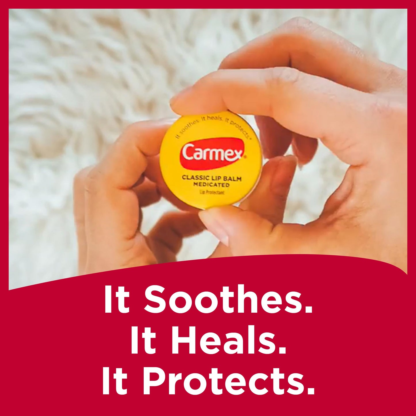 Carmex Medicated Lip Balm Jar, Lip Moisturizer for Dry, Chapped Lips, 0.25 OZ - (5 Packs of 3) Beauty and Personal Care Carmex