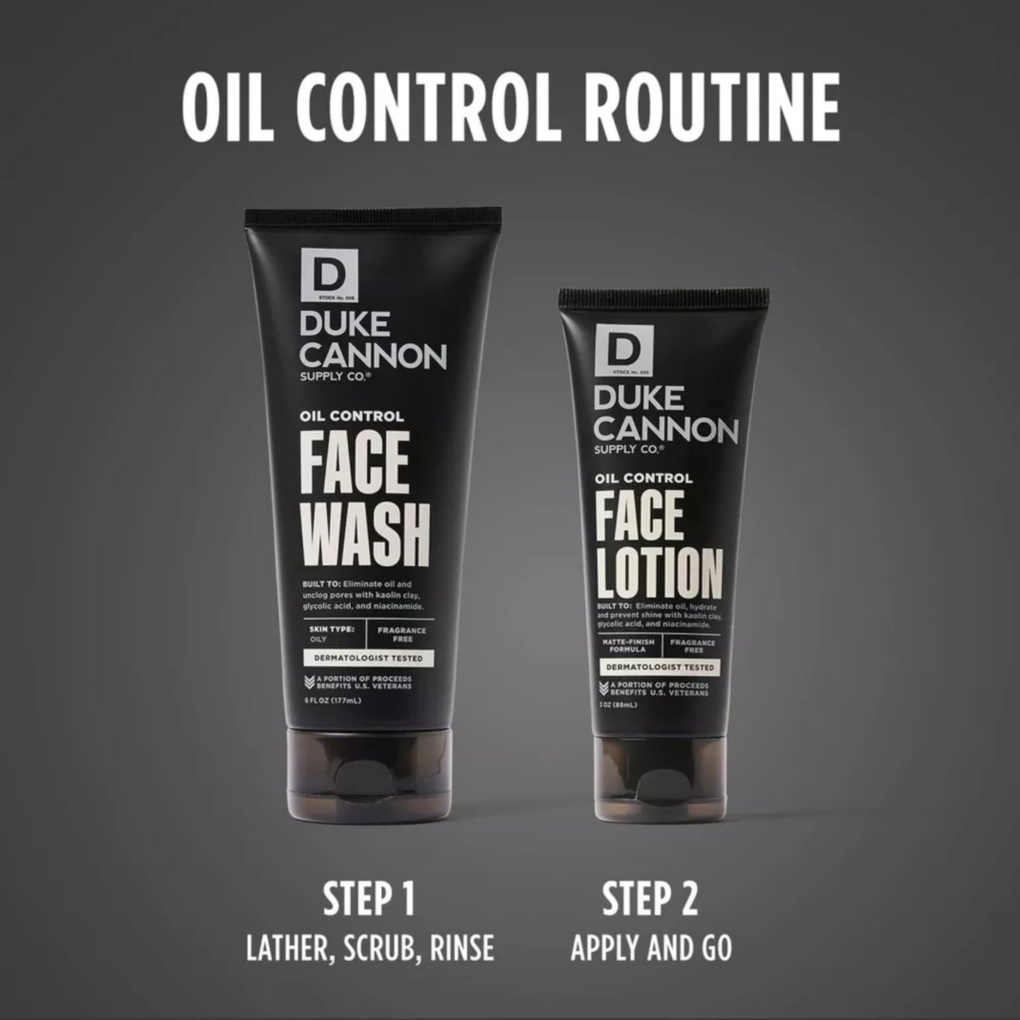 Duke Cannon Oil Control Face Wash Coil Miner, Fragrance free - 6 ounce Beauty & Personal Care Duke Cannon Supply Co.