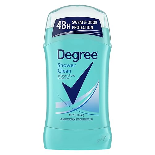 Degree Women Anti-Perspirant and Deodorant Invisible Solid, Shower Clean 1.6 oz (Pack of 9) Beauty & Personal Care Degree