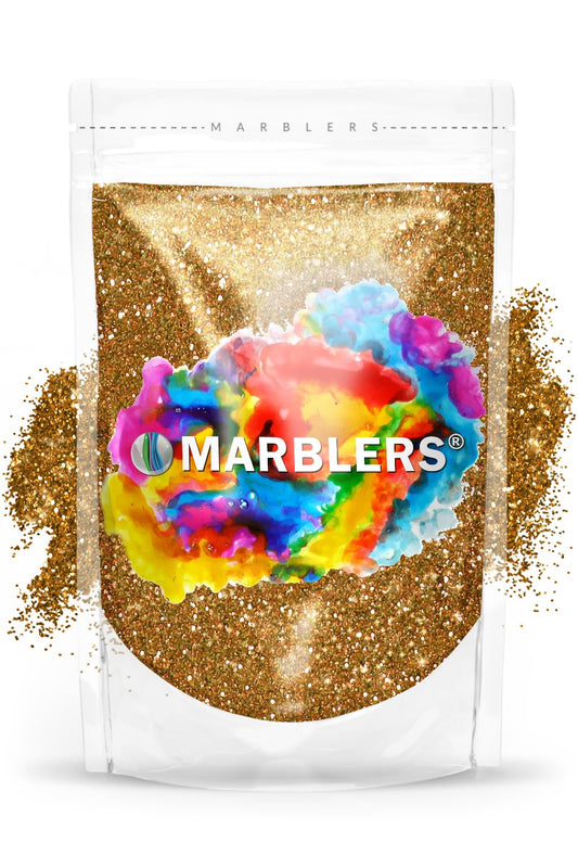 MARBLERS Twinkle Glitter [Dark Gold] 3oz (85g) | Fine | Non-Toxic, Vegan, Cruelty-Free | Face, Body, Eyeshadow, Hair, Festival, Party Makeup | Nail Beauty & Personal Care MARBLERS