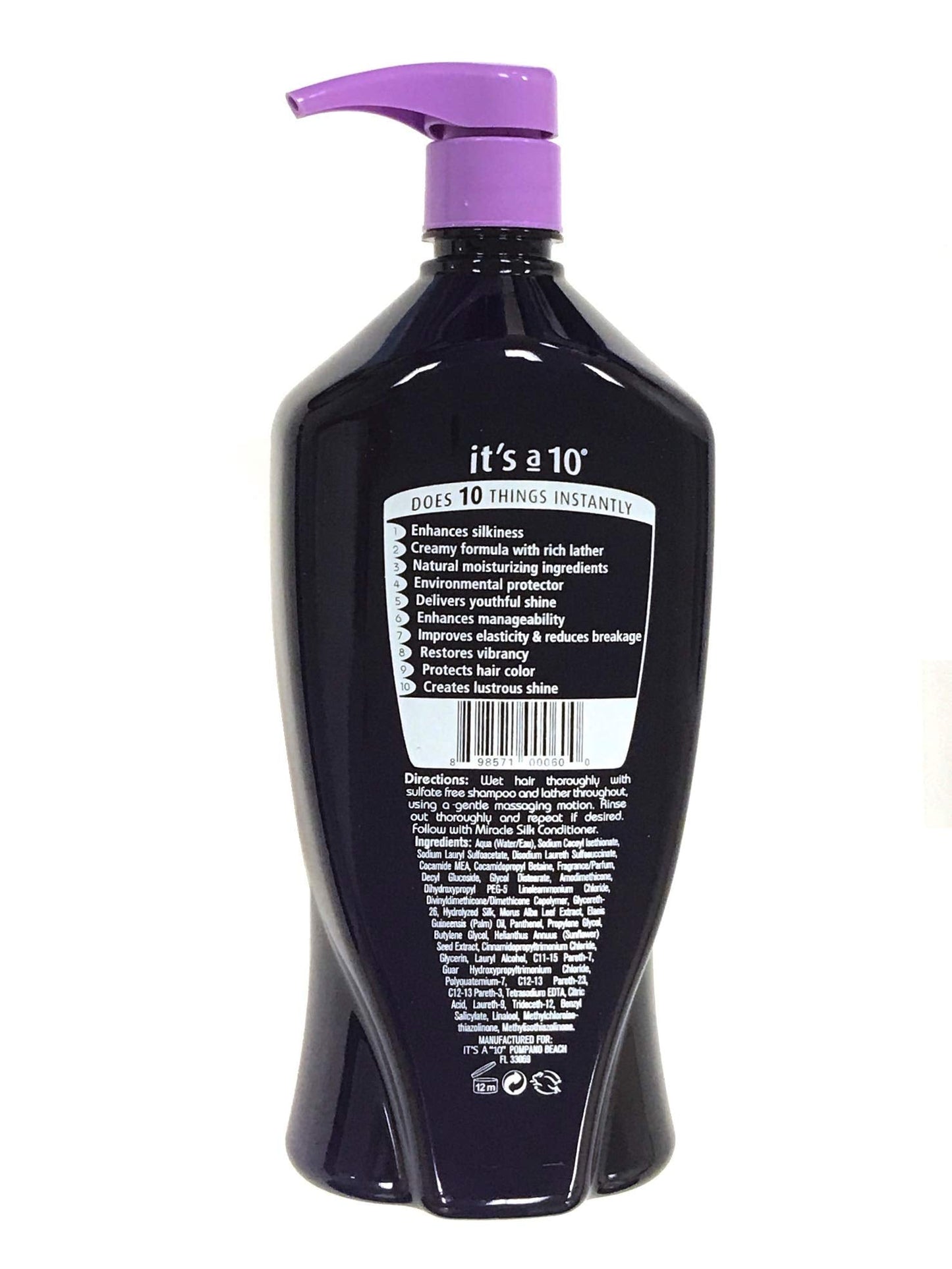 It's a 10 Haircare Silk Express Miracle Silk Shampoo 33.8 oz Beauty & Personal Care It's a 10 Haircare