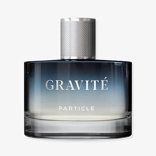Particle Gravité Cologne Spray for Men, Long Lasting Fresh Scent, Men's Perfume Woody Citrus Fragrance, Notes of Pepper, Rosemary, Grapefruit, Cedar Beauty & Personal Care Particle
