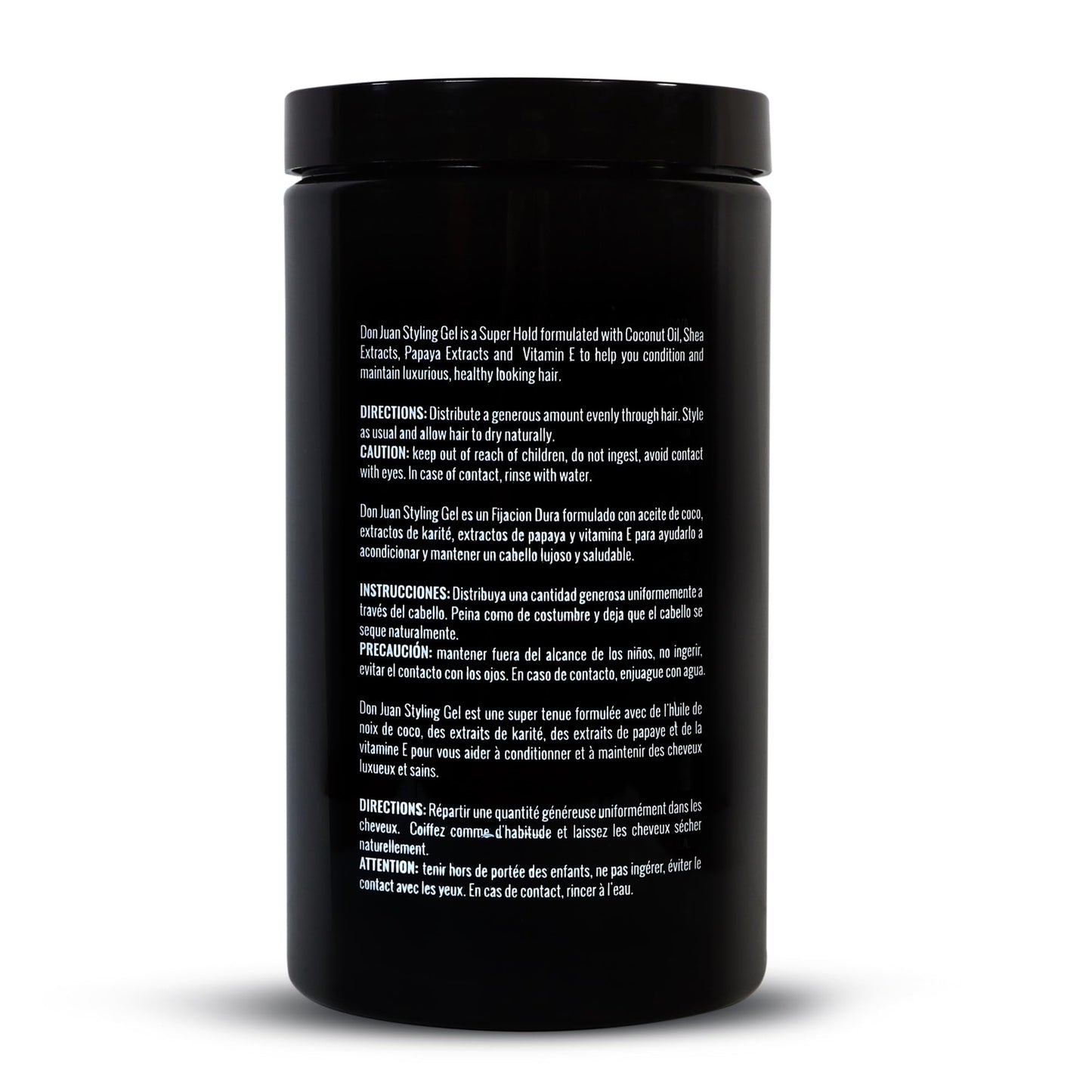 Don Juan Hair Styling Gel | Strong Hold | Non-flaking Formula | Summer Sea Breeze Scent, 32oz Beauty & Personal Care Don Juan