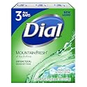 Dial Antibacterial Bar Soap, Mountain Fresh, 4 Ounce, 3 Bars Beauty & Personal Care Dial