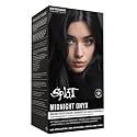 Splat Midnight Onyx Semi Permanent Hair Dye Kit, 1 Application, Includes Deep Reconstructor Conditioner, Lasts 30 Washes, No Bleach Required, Vegan Beauty & Personal Care Splat