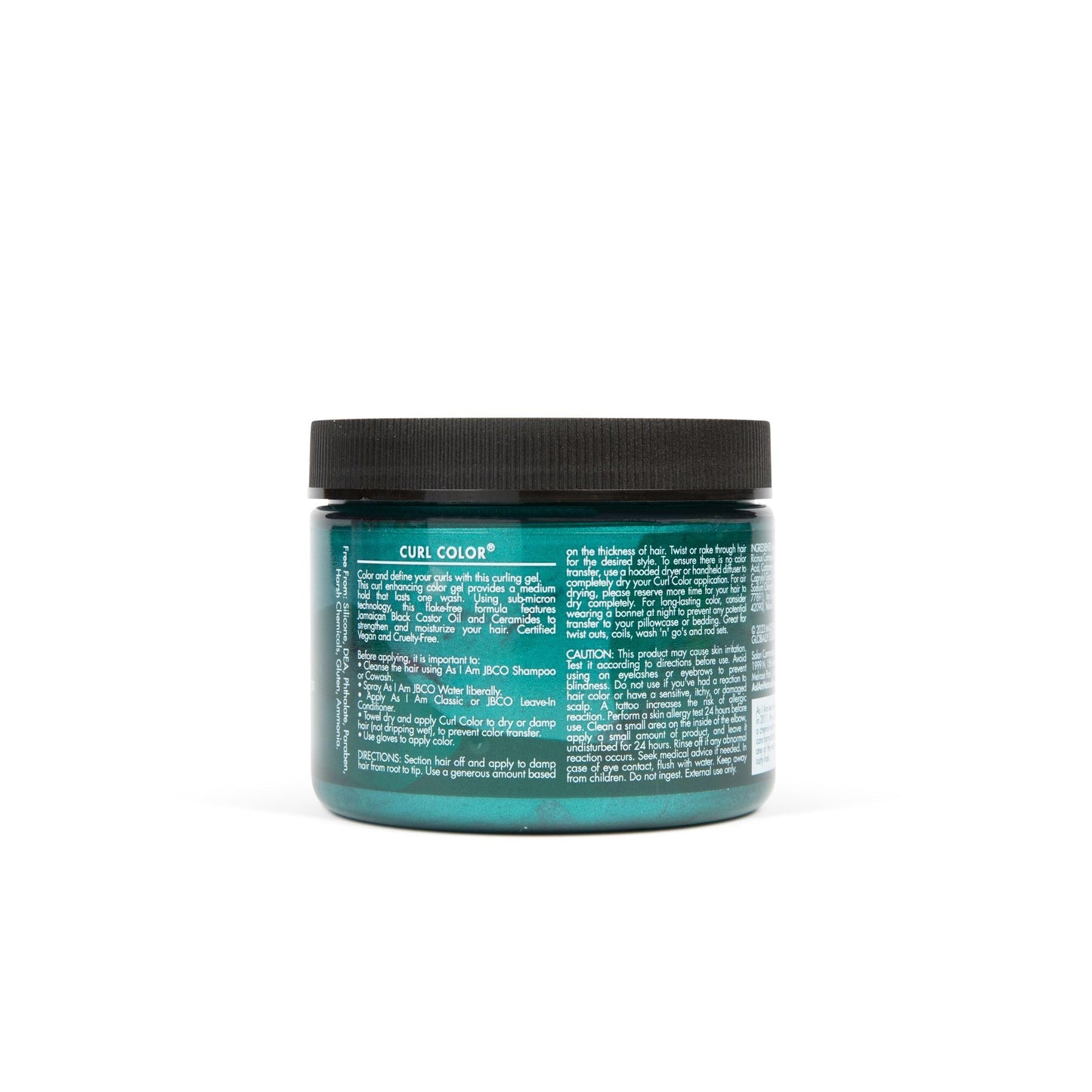 As I Am Curl Color - Dark Teal - 6 oz - Temporary Color & Curling Gel - Medium Hold - Vegan & Cruelty Free Beauty & Personal Care As I Am