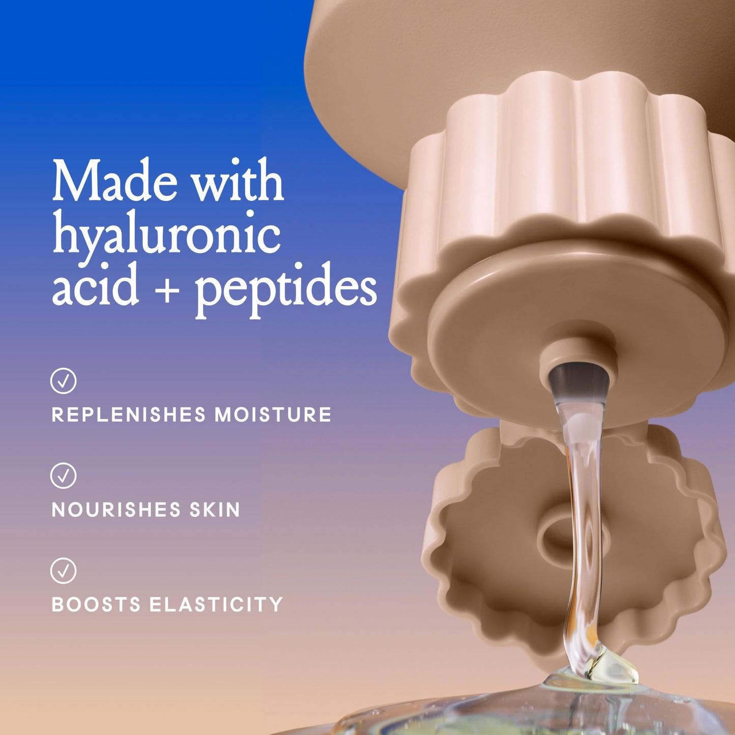 Billie Bounce, Hydrating Body Wash, Hyaluronic Acid + Peptides, Hydrating & Replenishing, 18Fl Oz Beauty & Personal Care Billie