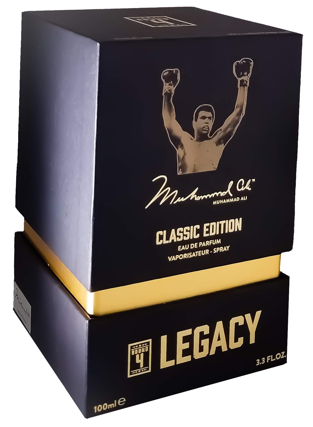 Muhammad Ali Round 4 Legacy Collection EDP 3.3 Oz 100 ml Men Beauty & Personal Care Muhammad Ali