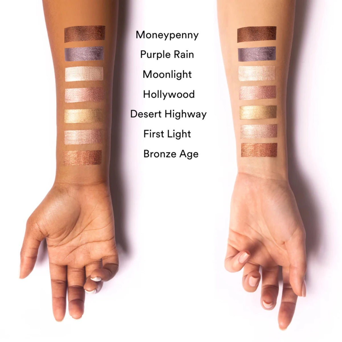 Gen See Mixed Media Metallic Liquid Eyeshadow, Desert Highway Eye Makeup