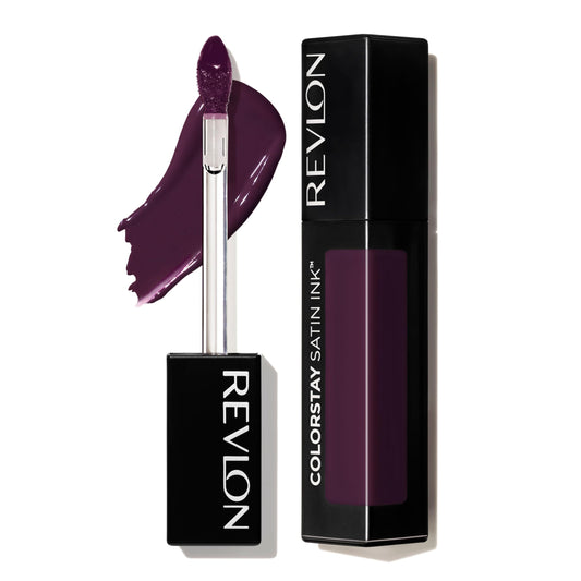 REVLON ColorStay Satin Ink Crown Jewels Liquid Lipstick, Longlasting & Waterproof Lipcolor, Moisturizing Creamy Formula Infused with Black Currant Beauty & Personal Care REVLON