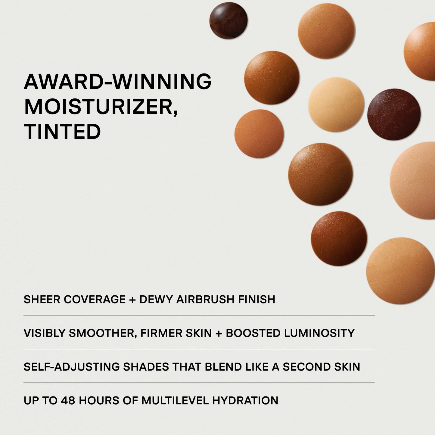 U Beauty The Super Tinted Hydrator Hyaluronic Acid Moisturizing Cream - Mega-Dose Skin Hydrator for Supple, Smooth, and Softer-Looking Skin For Up Beauty & Personal Care U Beauty