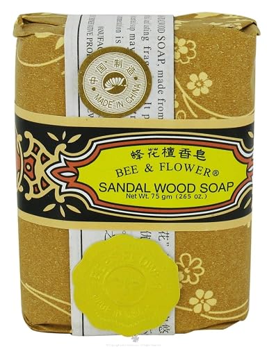 Bee & Flower Soap Bar Sandalwd Beauty & Personal Care Bee & Flower