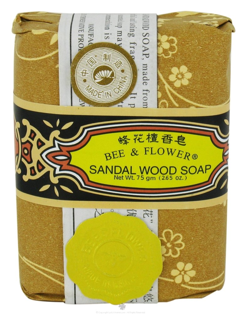 Bee & Flower Soap Bar Sandalwd Beauty & Personal Care Bee & Flower