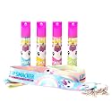 Lip Smacker Flavored Lip Balm Set With Lanyard, Unicorn, Lip Care to Moisturize Dry Lips Beauty & Personal Care Lip Smacker