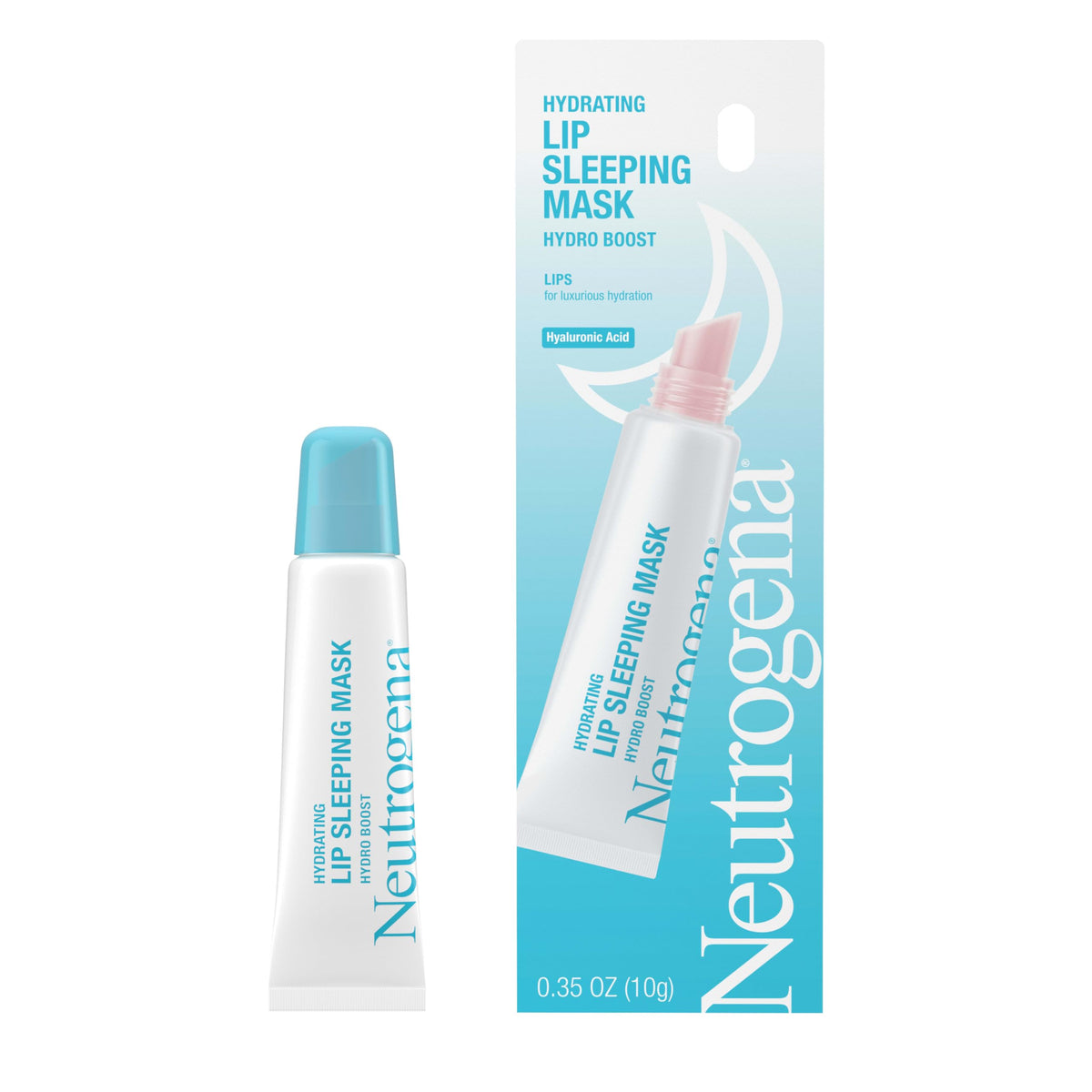 Neutrogena Hydro Boost Hydrating Lip Sleeping Mask with Hyaluronic Acid, Clear Overnight and Daily Moisturizing Treatment for Very Dry Lips, Fragrance Beauty & Personal Care Neutrogena