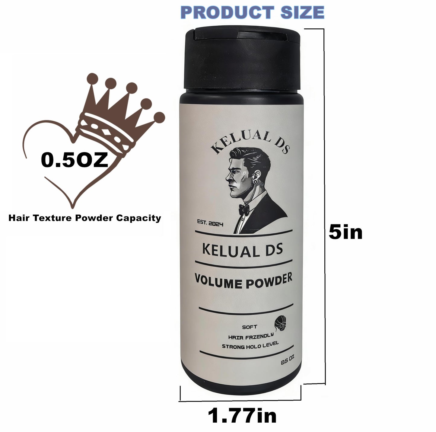 KELUAL DS Hair Texture Powder,A Hair Styling Powder for Men to Add Exture & Volume, Strong Hold,Texture and Grip to Hair with Non-Greasy, Dry Beauty & Personal Care KELUAL DS