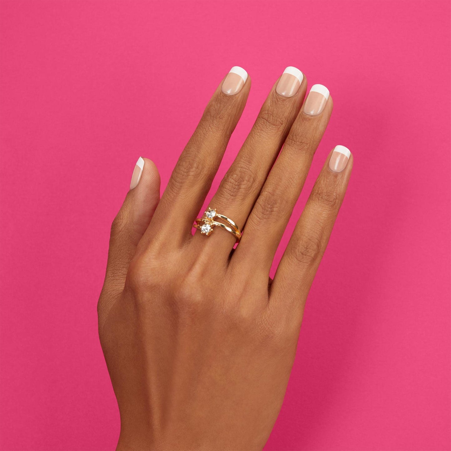 Dashing Diva Magic Press Nails - Day to Night | Short, Square Shaped Press On Nails | Long Lasting Stick On Gel Nails | Lasts Up to 7 Days | Contains Beauty & Personal Care Dashing Diva