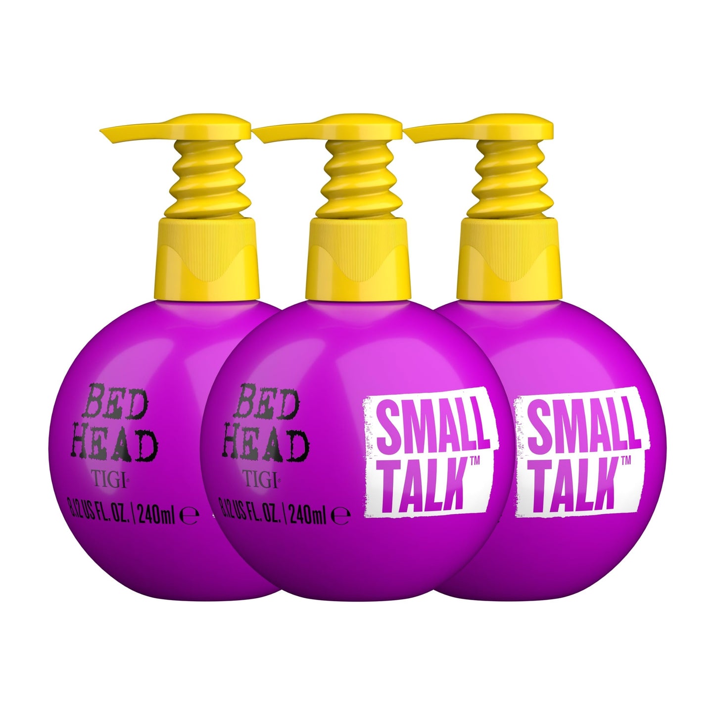 Bead Head by TIGI Small Talk MINI 3-in-1 Hair Thickening Cream - Use for Voluminous Hair - For Fine, Thin & Flat Hair - Use on Damp Hair - Premium Beauty & Personal Care Bed Head