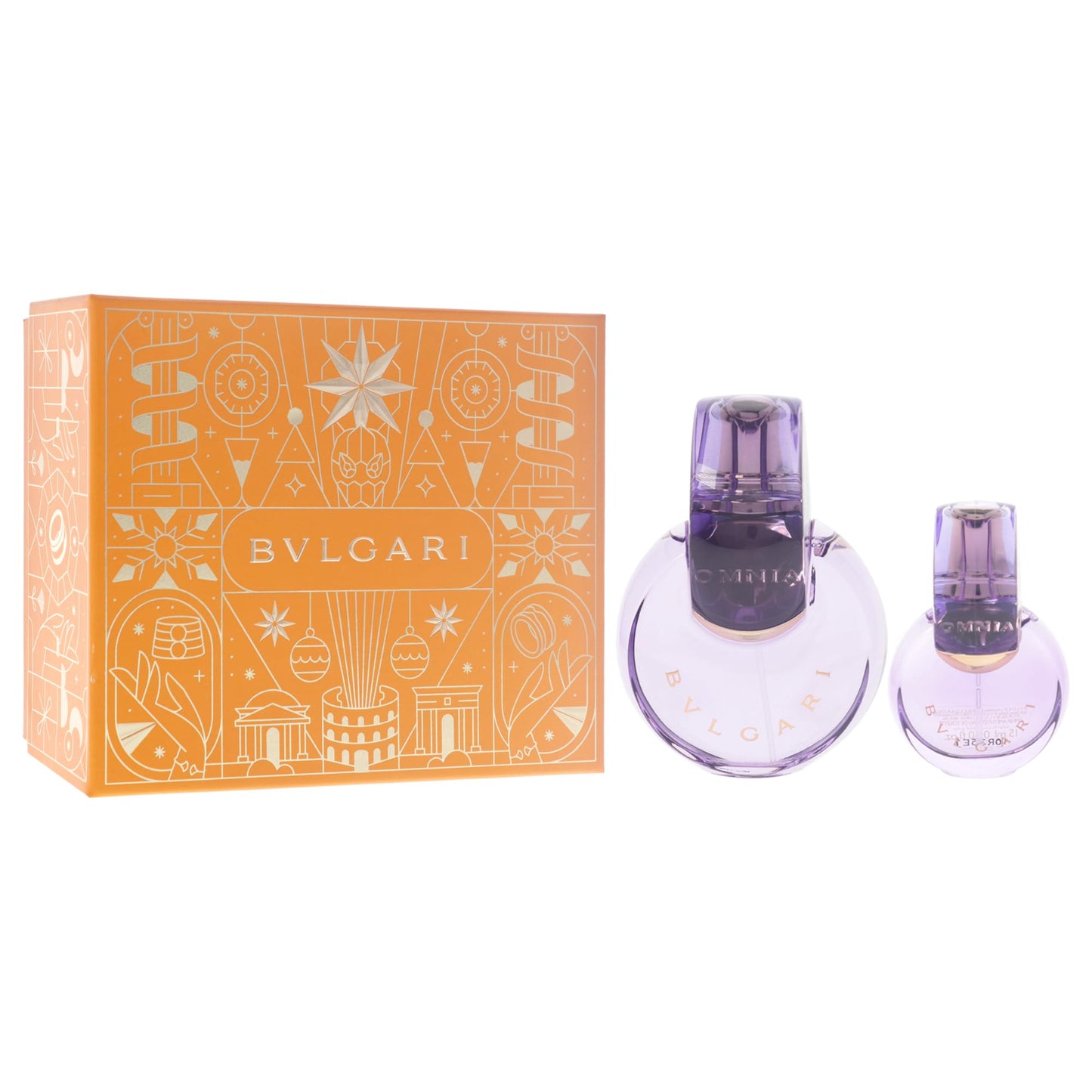 Omnia Amethyste by Bvlgari for Women - 2 Pc Gift Set 3.4oz EDT Spray, 0.5oz EDT Spray Beauty & Personal Care BVLGARI