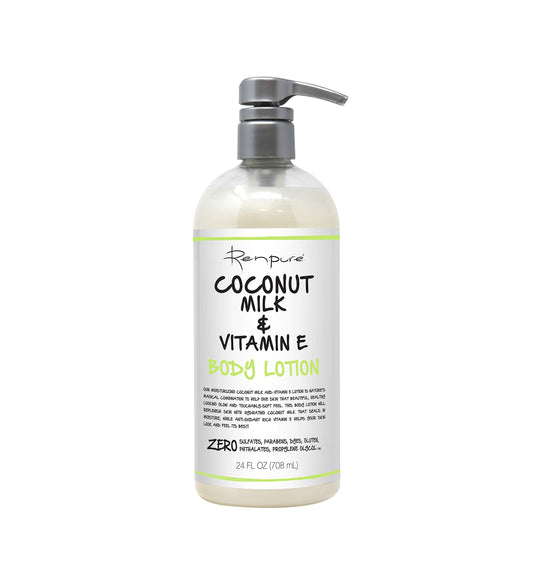 Renpure Originals Coconut Milk & Vitamin E Body Lotion, 24 Ounce Beauty & Personal Care RENPURE