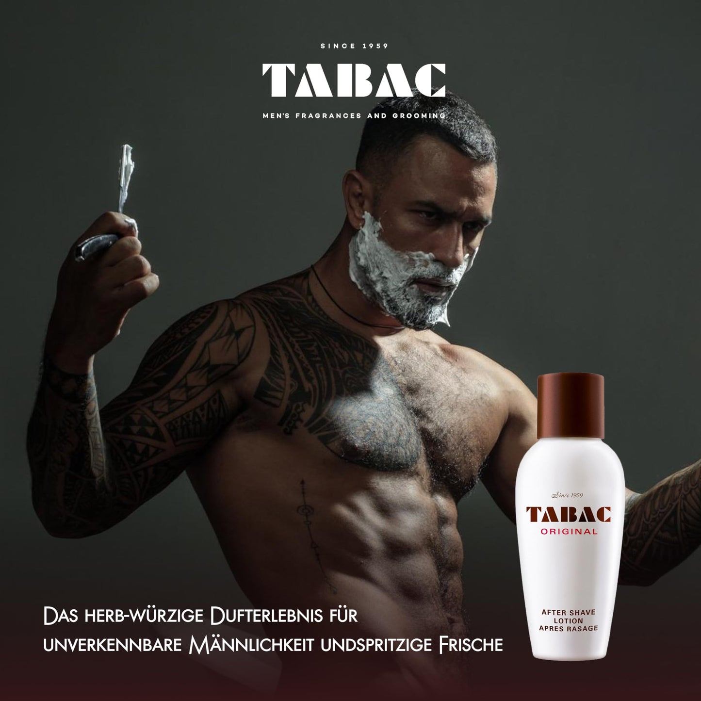 Tabac by Maurer & Wirtz for Men After Shave 10.1 oz Beauty & Personal Care Tabac Original