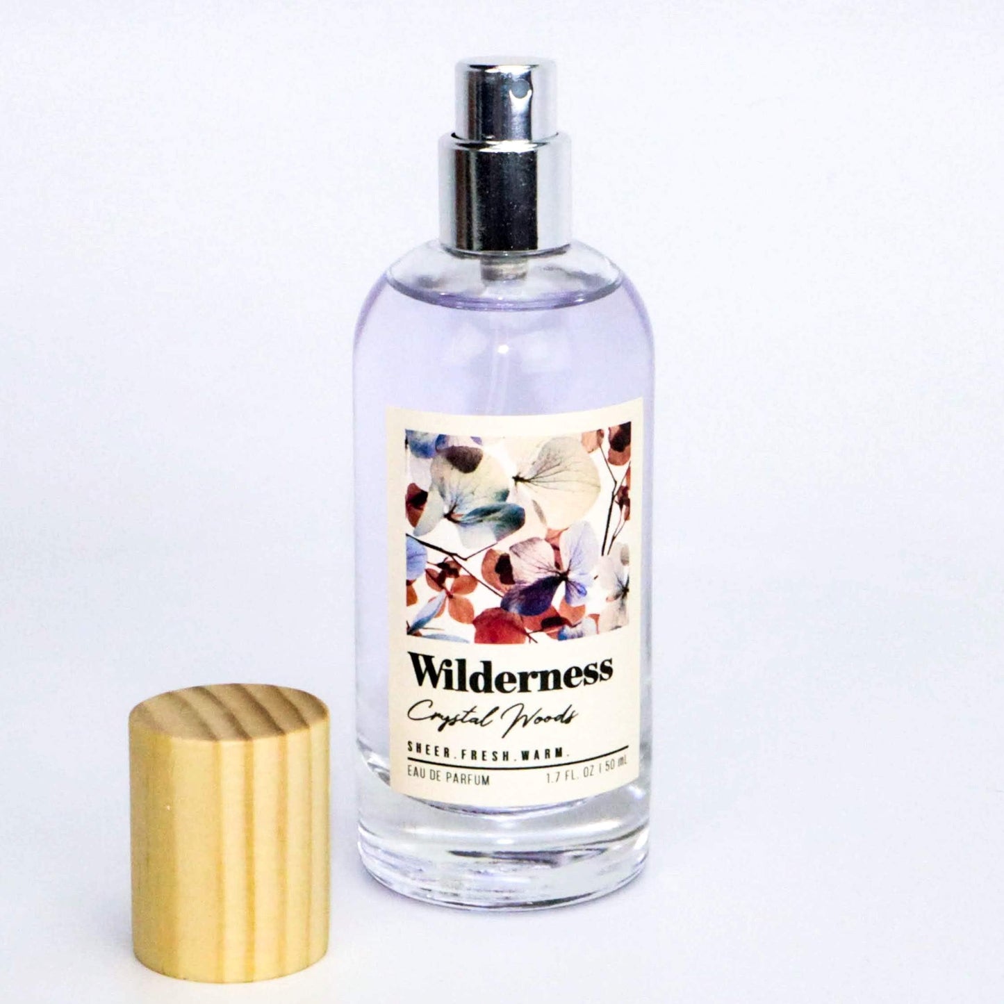 Tru Fragrance Beauty Wilderness Crystal Woods Eau de Parfum Spray- Fresh and Warm Floral Fragrance for Women - Featuring Notes of Eucalyptus Blooms Beauty & Personal Care Tru Fragrance Beauty