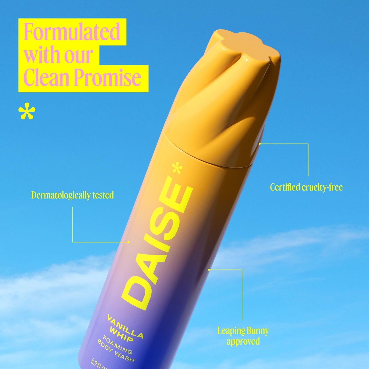 Daise Vanilla Foaming Body Wash - 8.8 fl oz Beauty & Personal Care Daise