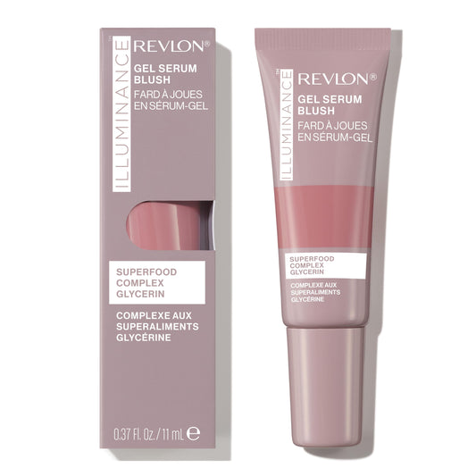 Revlon Illuminance Gel Serum Blush, Visibly Plump Cheeks, Dewy Finish and Hydrates All Day, 110 Enchanting Mauve, 0.37 fl oz. Beauty & Personal Care REVLON