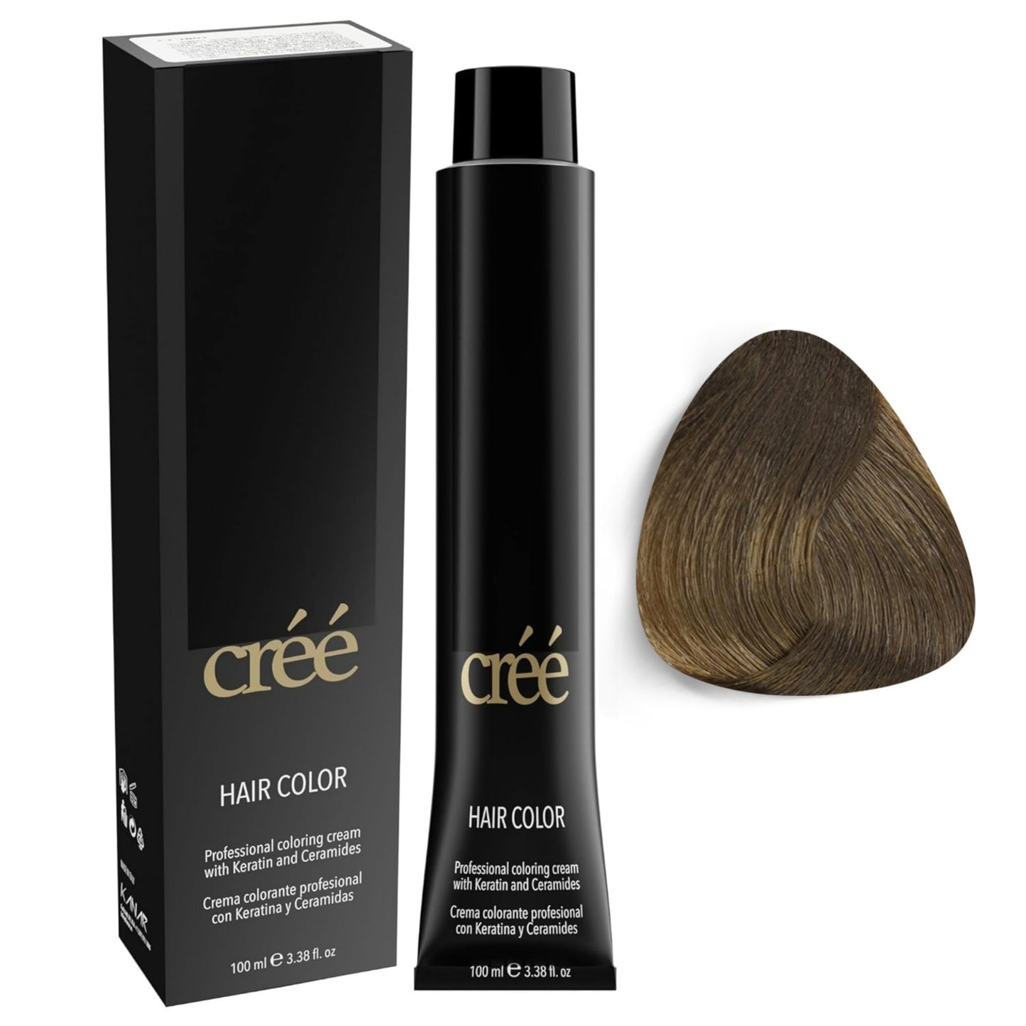 Cree Professional 7.01 - Cold Blond Permanent Hair Color - Long Lasting, Rich Vibrant - Gray Coverage 100ml - 3.4 fl.oz. Beauty & Personal Care Créé