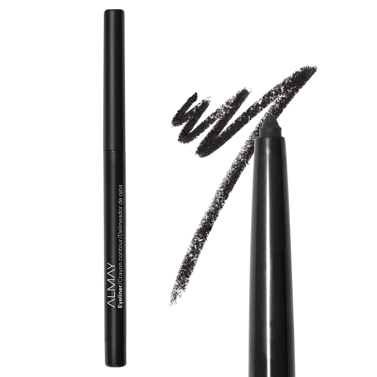 Almay All-Day Eyeliner Pencil, Hypoallergenic, Cruelty-Free, Oil-Free, Fragrance-Free, Ophthalmologist Tested, Long Wearing and Water Resistant Beauty & Personal Care Almay