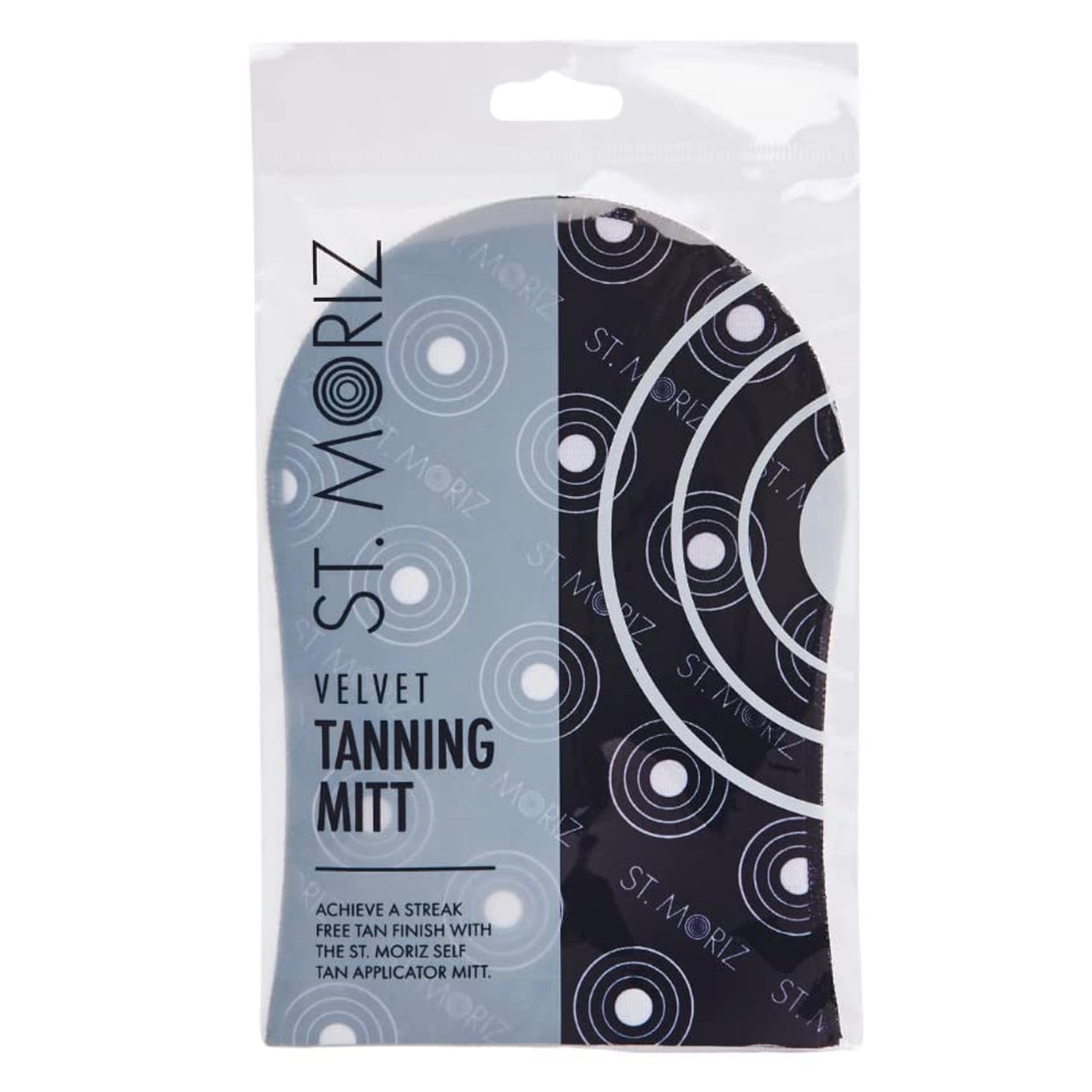 St Moriz Velvet Self Tanning Mitt - Reusable Self Tanner Applicator Glove For Even Self Tan Coverage & Streak Free Finish - Use with Any Self Tanner Beauty & Personal Care ST. MORIZ