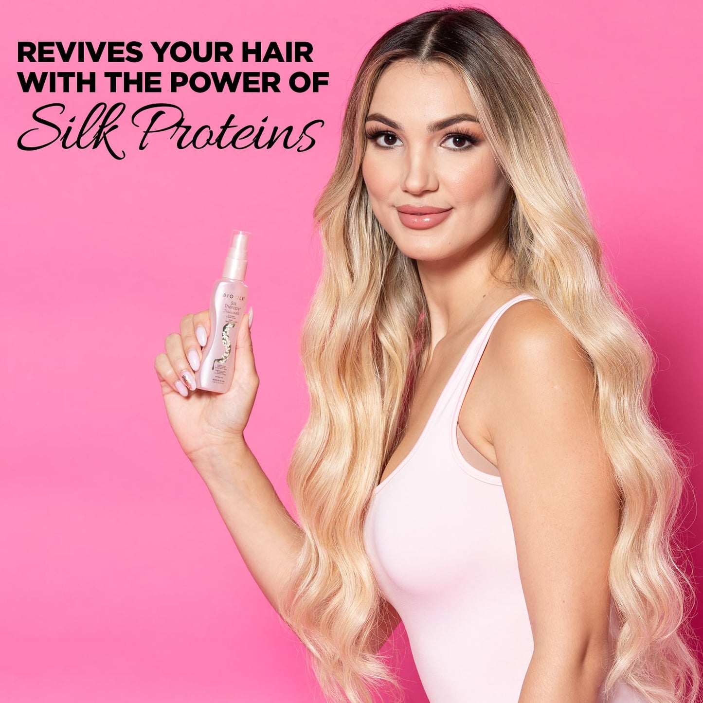 BioSilk Irresistible Collection Silk Therapy Hair Fragrance 2.26oz. Jasmine & Honey Scent, 2.26 ounces Beauty & Personal Care BioSilk
